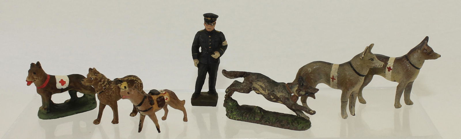 Elastolin Lineol Lot Medical Dogs and Doctor (1 of 5)