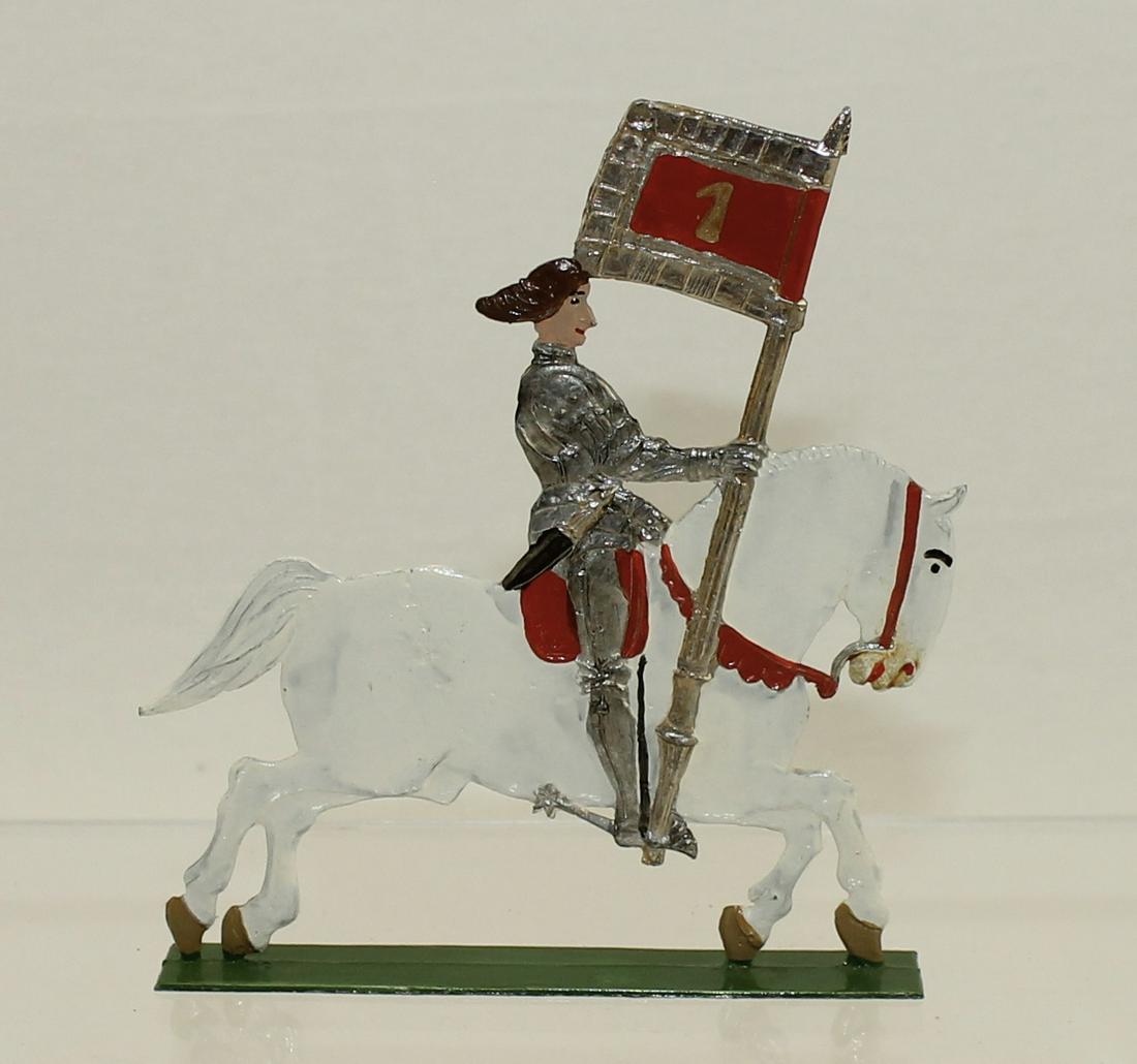 German Made Knight with Banner Flat (1 of 3)