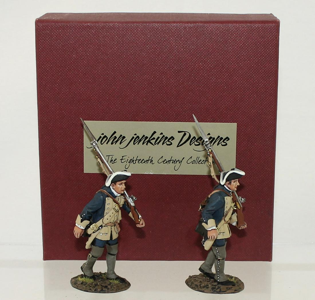 John Jenkins RRBSC-06 South Carolina Regiment: John Jenkins Designs. South Carolina Provincial Regiment Marching, 1759. 2 Pieces. Condition Excellent. Box Excellent.
