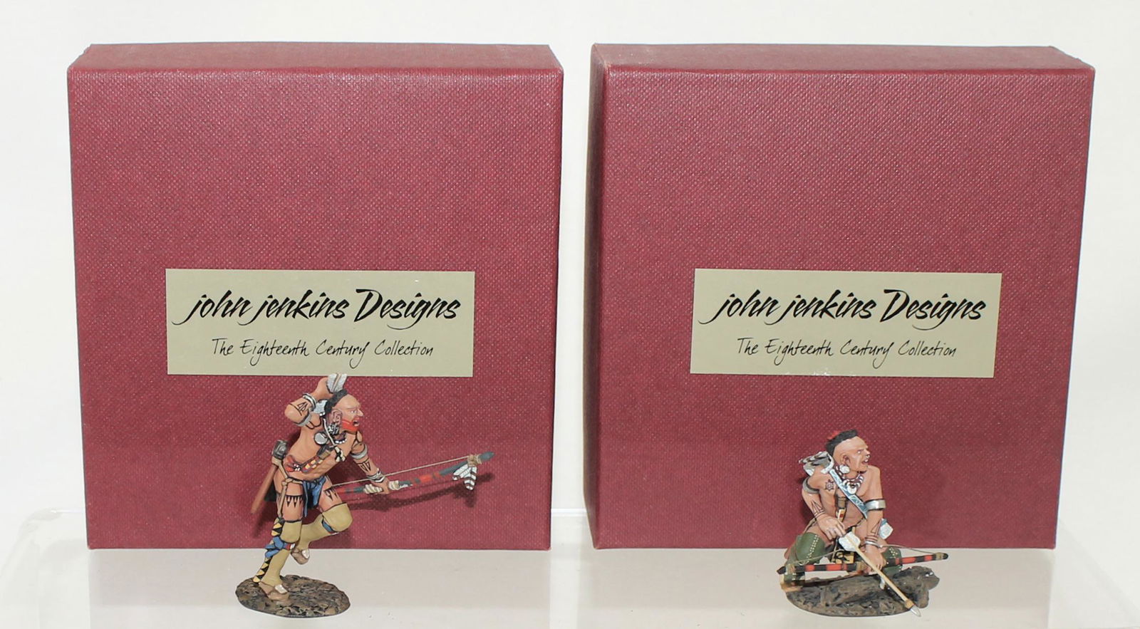 John Jenkins Lot Mohawk Warrior and Indian (1 of 1)