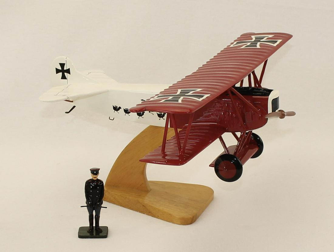 WWI Biplane with German Pilot (1 of 3)