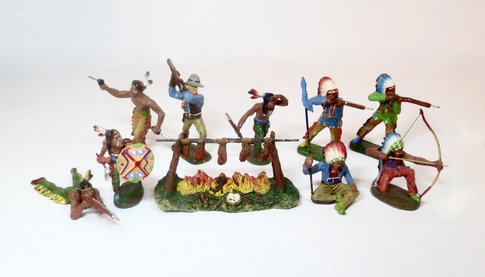 Elastolin Composition Cowboy & Indians (1 of 1)