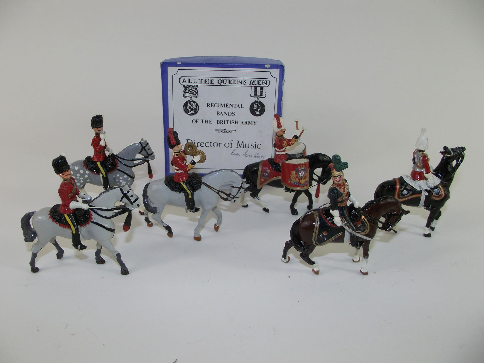 All the Queen's Men Mounted Band Group (1 of 1)