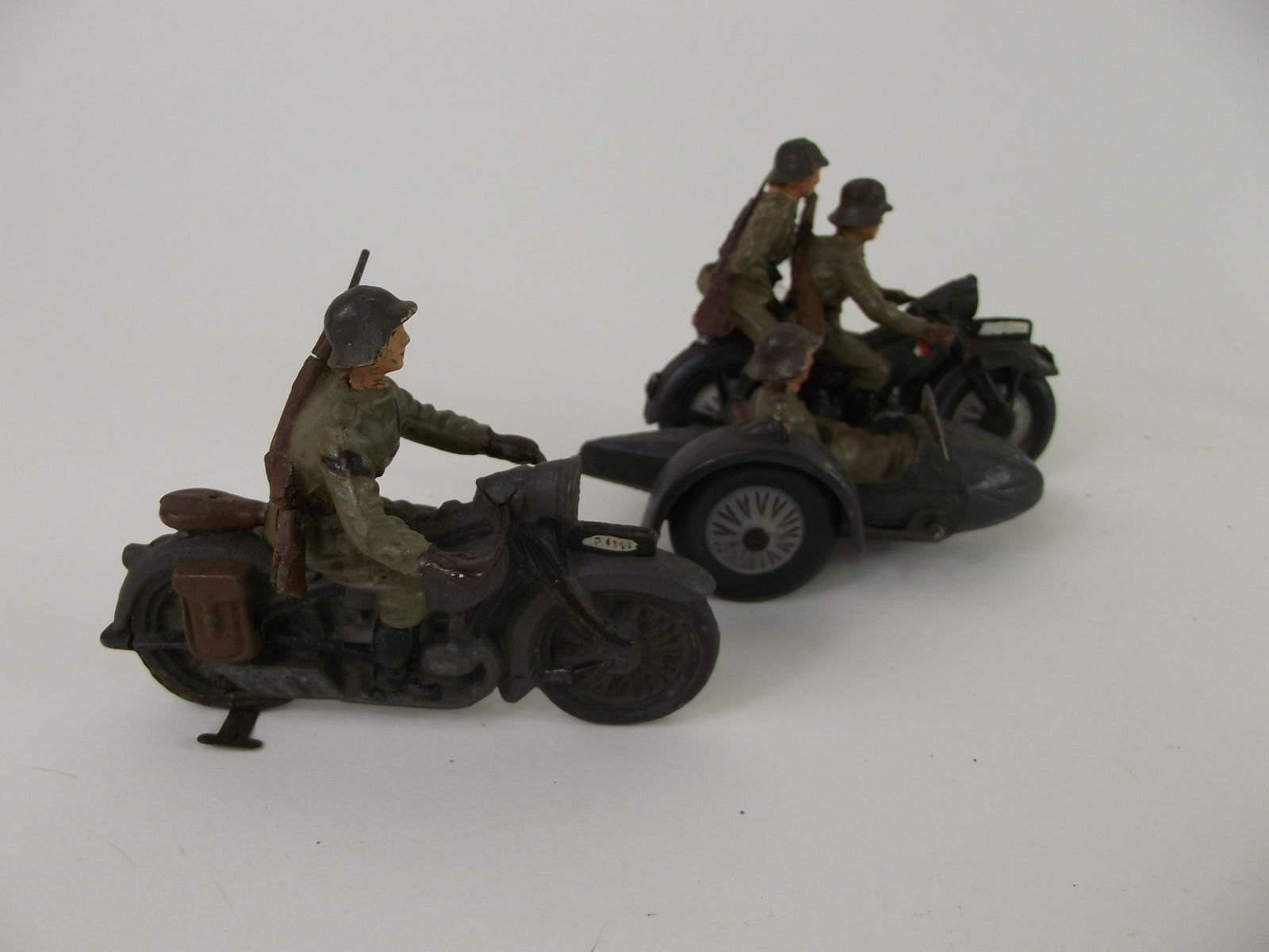 Elastolin German Motorcycle Corps Sidecar (1 of 1)