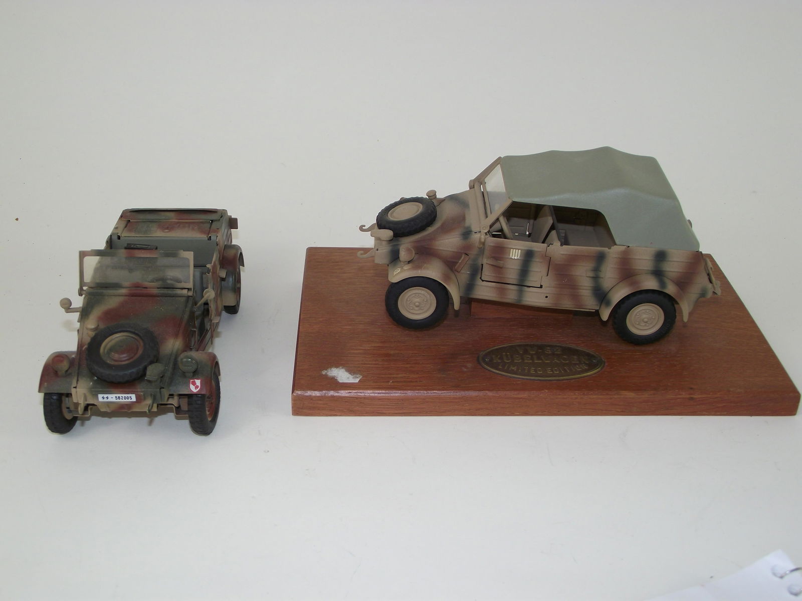 German VW Type 82 Kublewagen Lot of Two (1 of 1)