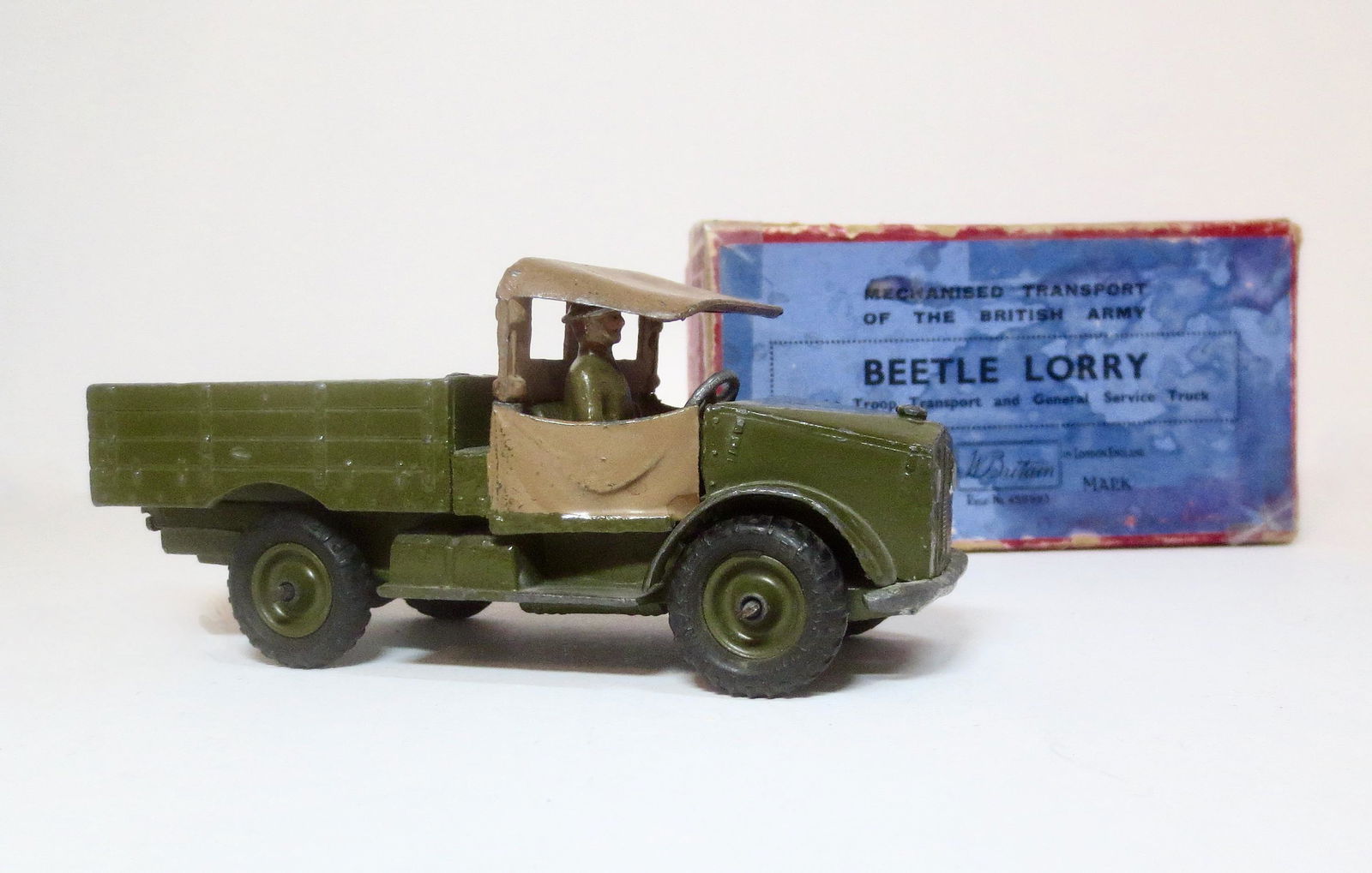 Britains #1877 Beetle Lorry With Driver (1 of 1)