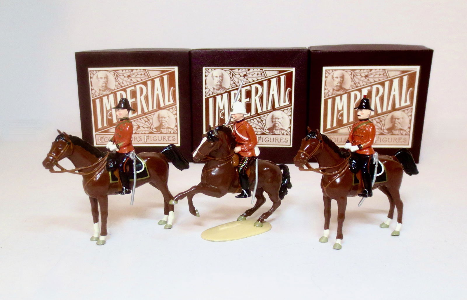 Imperial Trio of Mounted Figures (1 of 1)