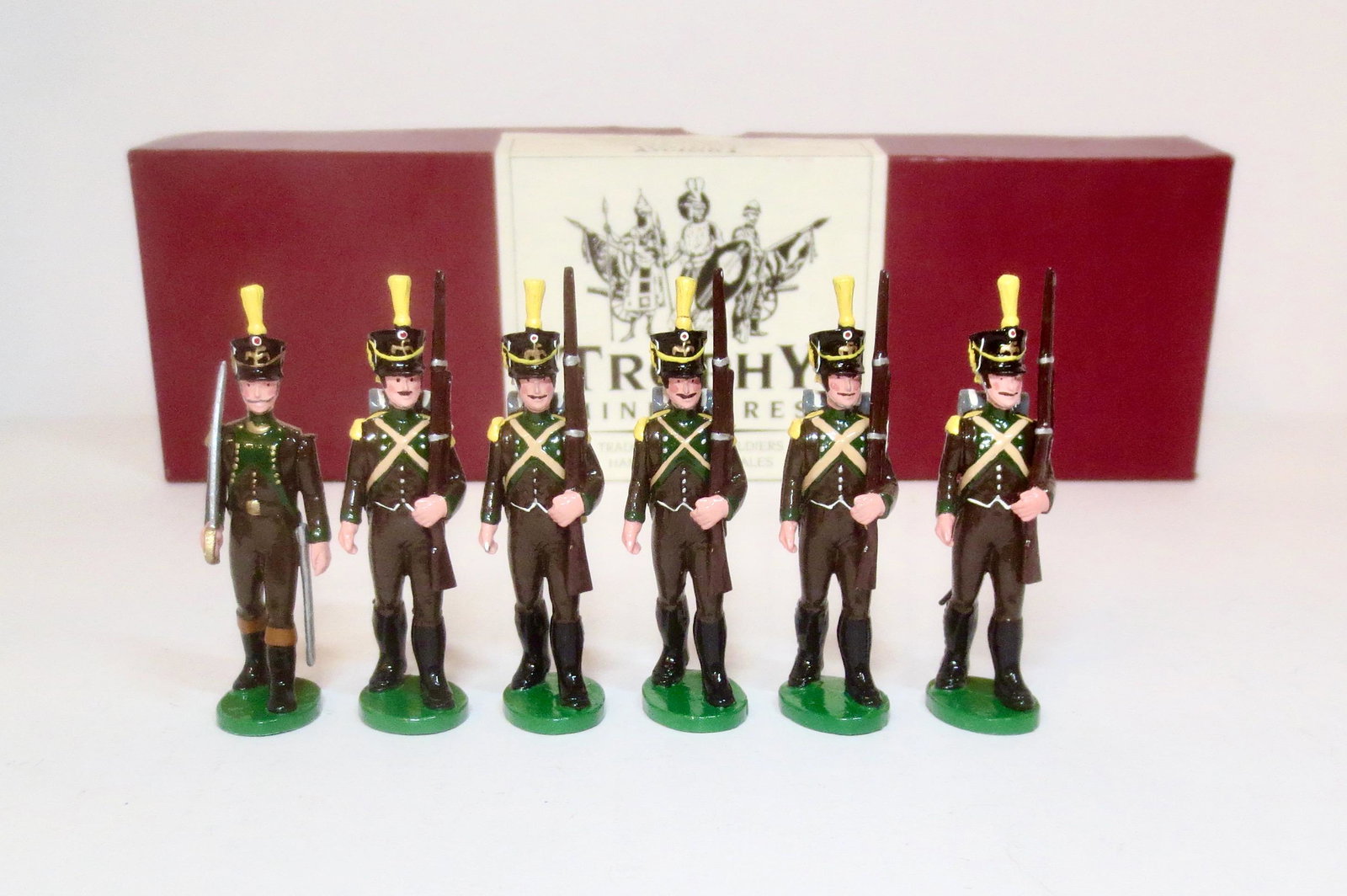 Trophy #NP1A7 Tirailleurs Corsica: 6 pieces. Mint condition. Box excellent.