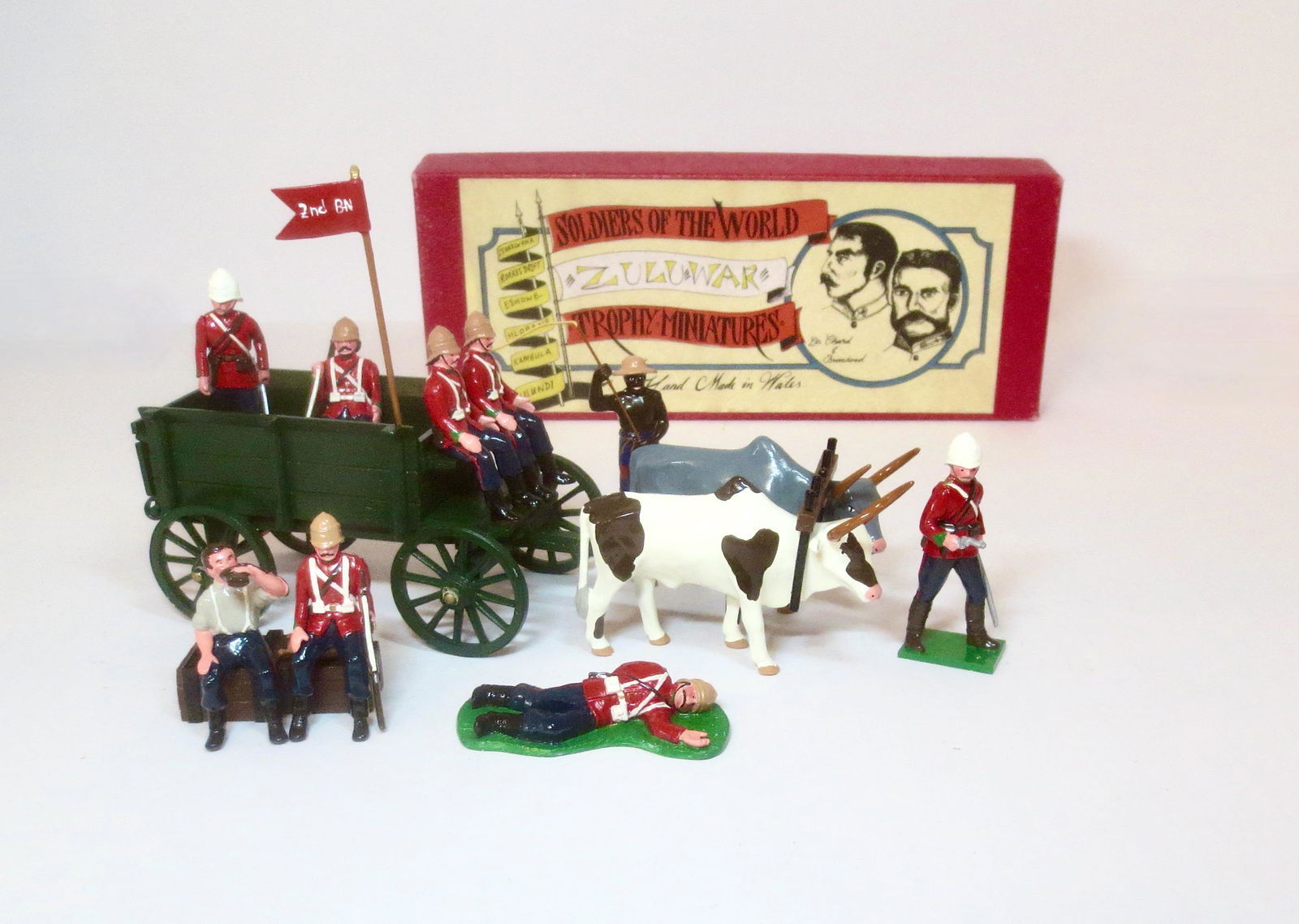 Trophy #EQ38 Zulu War Oxen Drawn Cart (1 of 1)