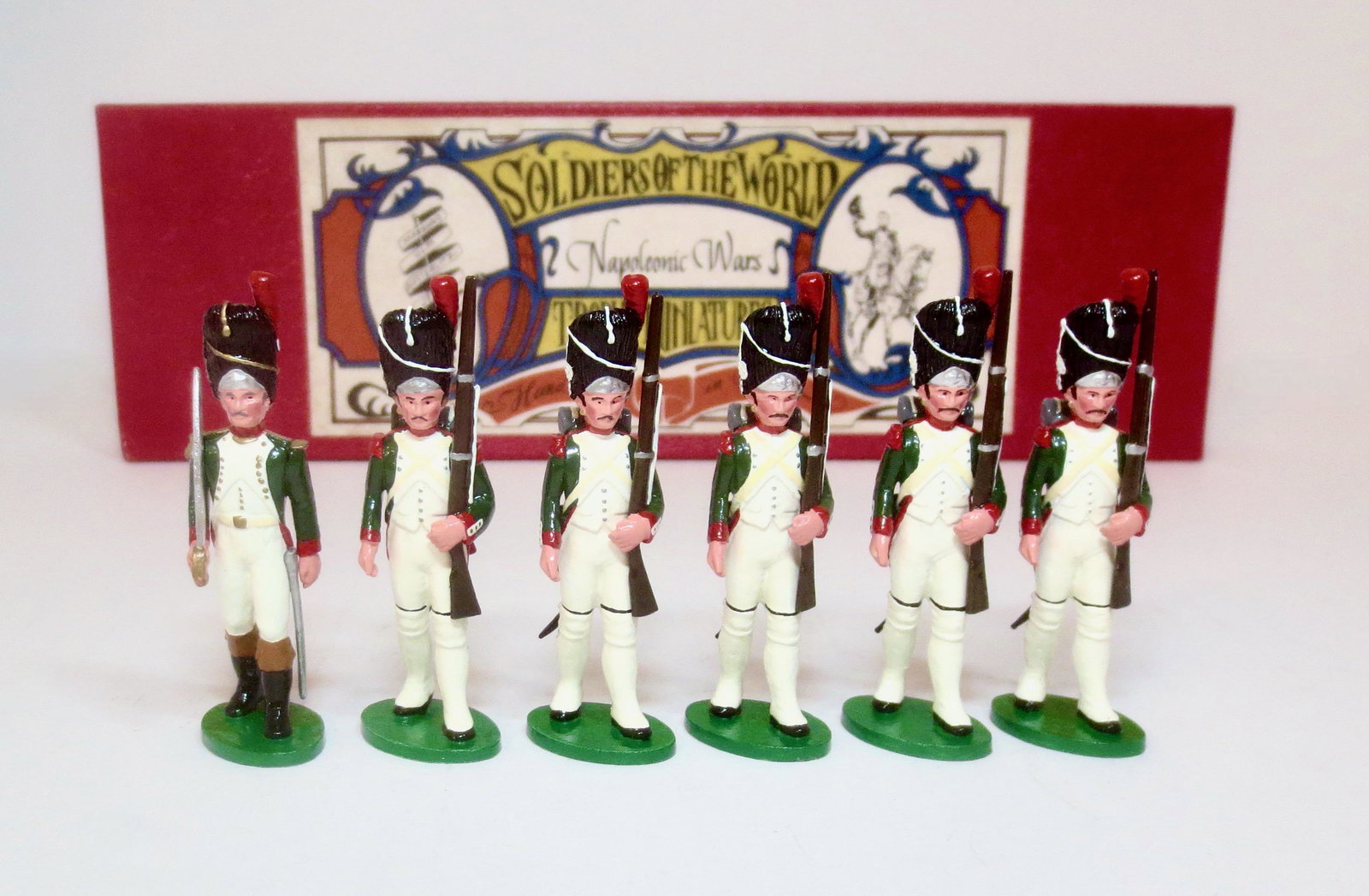 Trophy #NP12 Italian Grenadiers: 6 pieces. Mint condition. Box excellent.
