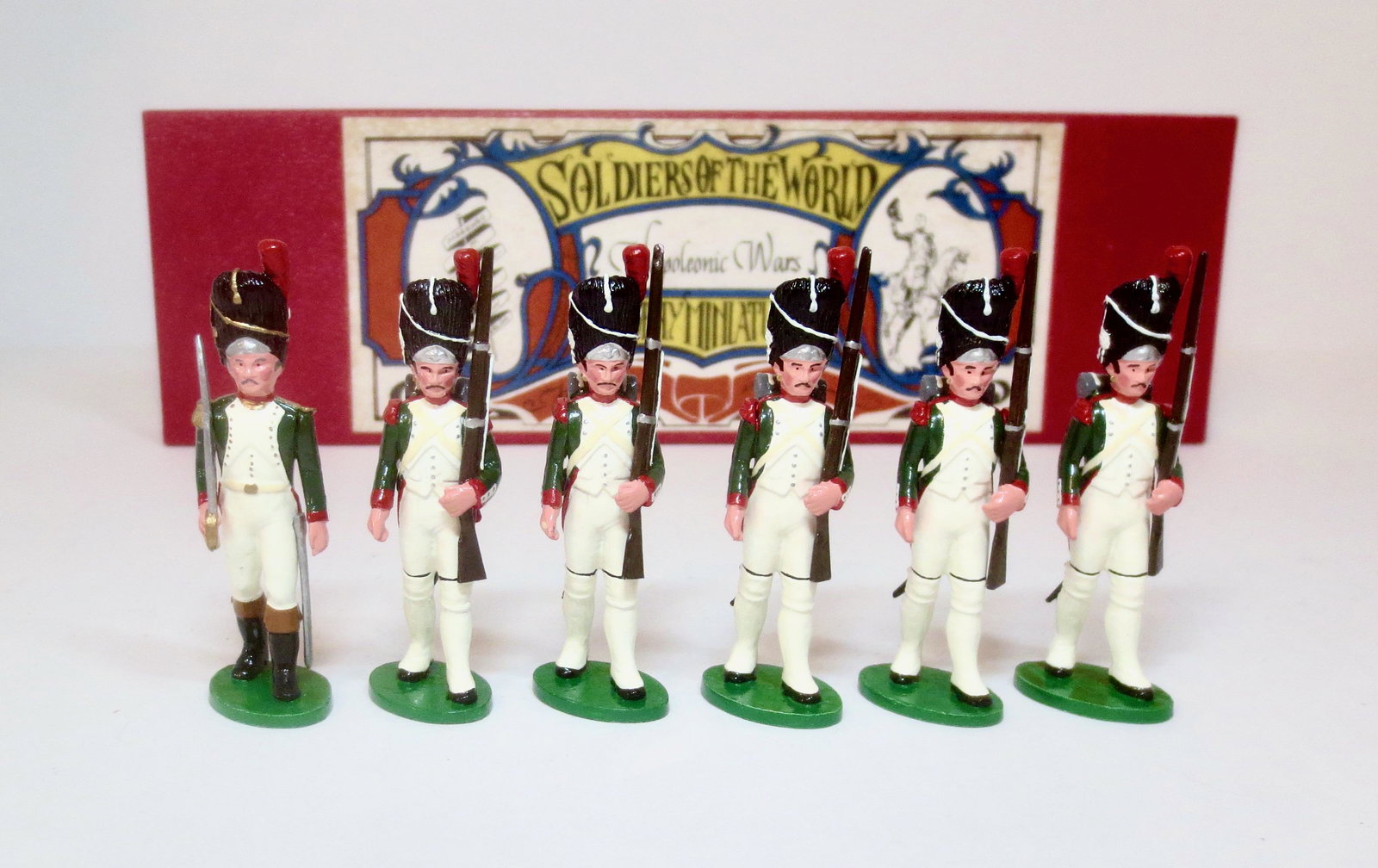 Trophy #NP12 Italian Grenadiers: 6 pieces. Mint condition. Box excellent.