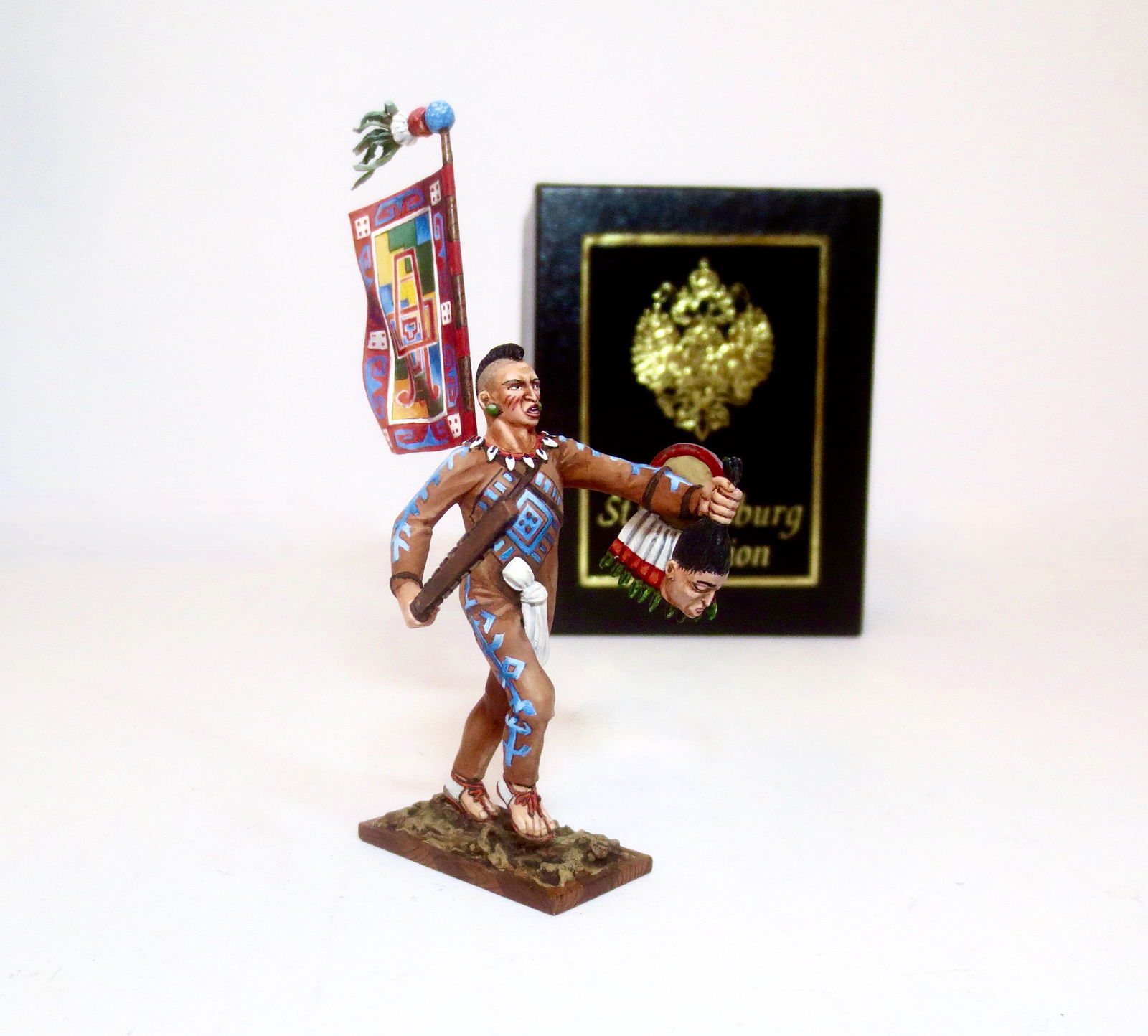 St. Petersburg Aztec Warrior with Trophy Head (1 of 1)