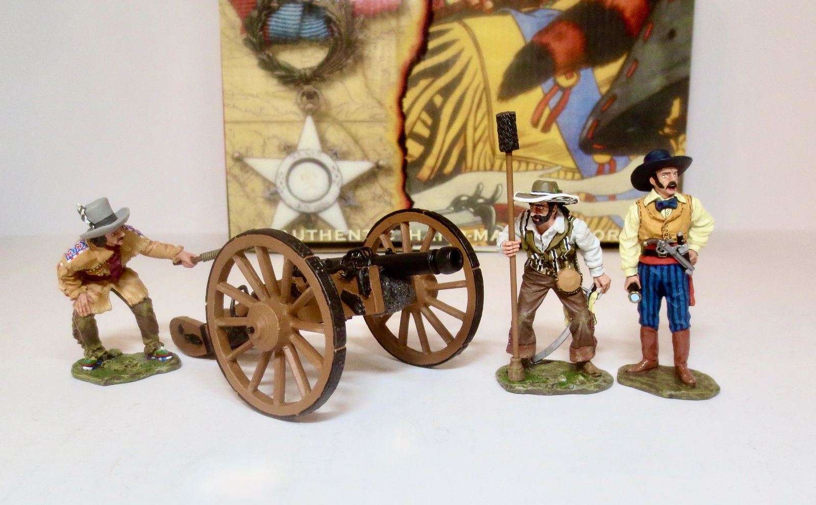 King & Country #RTA032 “Texian Artillery” Set (1 of 1)