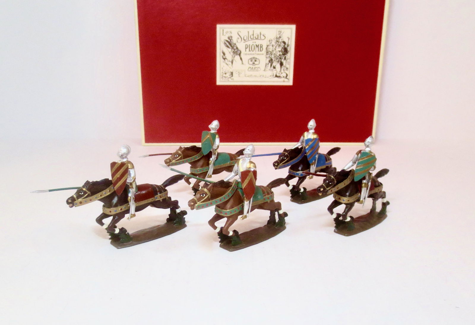 Mignot Chevaliers Mounted Knights (1 of 1)