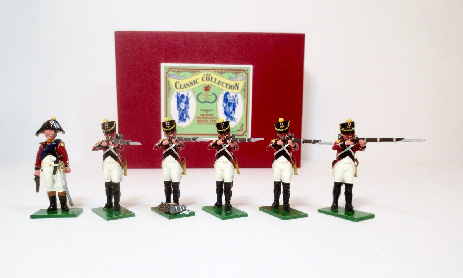 Trophy #WA40 Hanoverian Legion: Napoleonic Wars. 6 pieces. Mint condition. Box excellent.