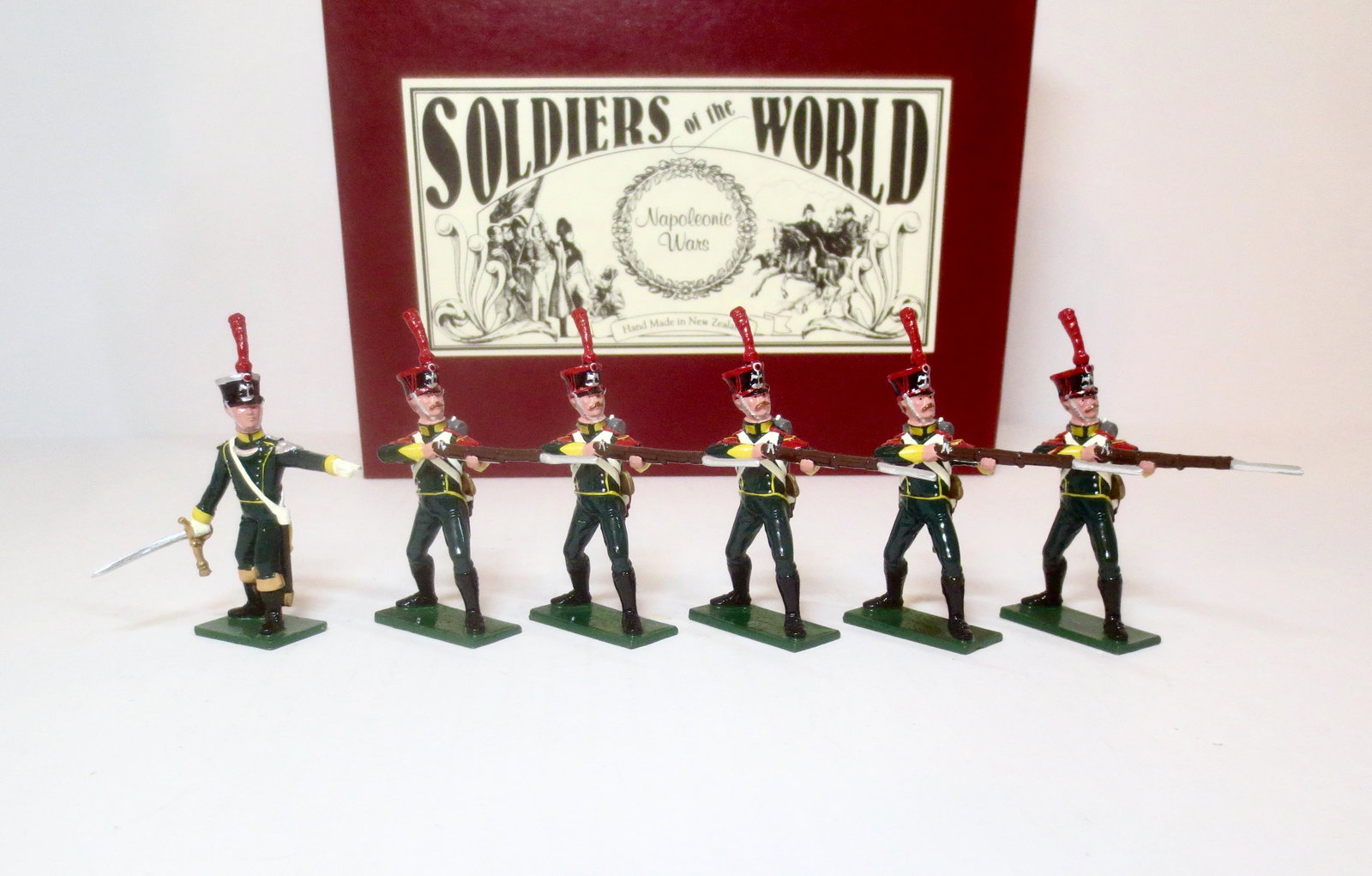 Soldiers Of The World #272 Irish Legion: 3rd Foreign Regiment 1812-1813. 6 pieces. Mint condition. Box excellent.