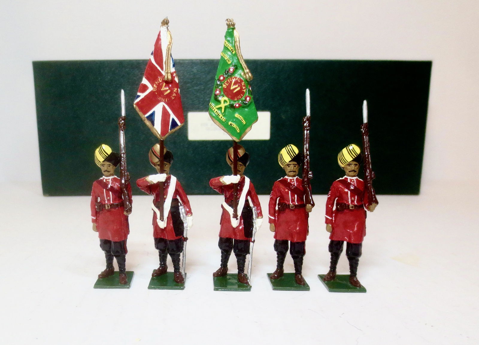 Kingcast #K21 6th JAT Light Infantry Colours (1 of 1)