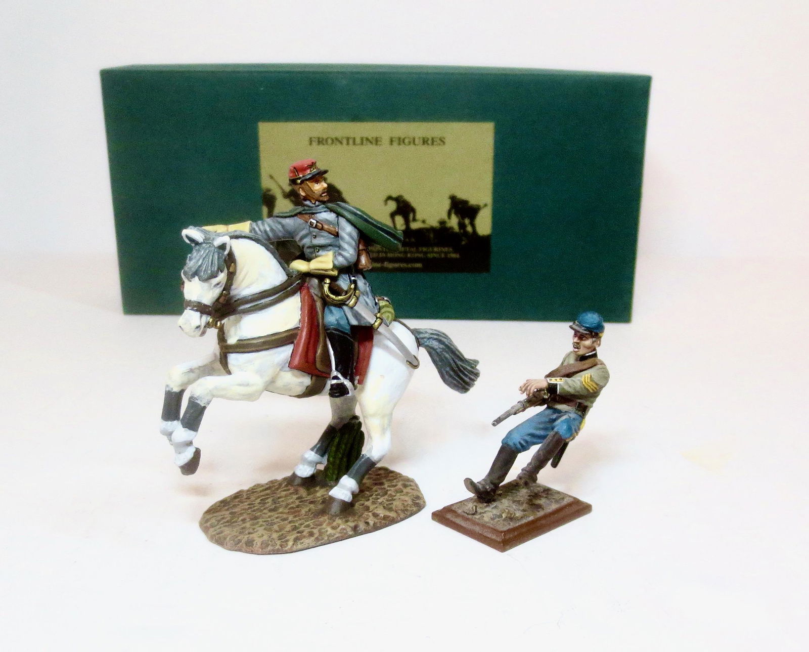 Frontline #ACG4 Confederate Mounted Officer (1 of 1)