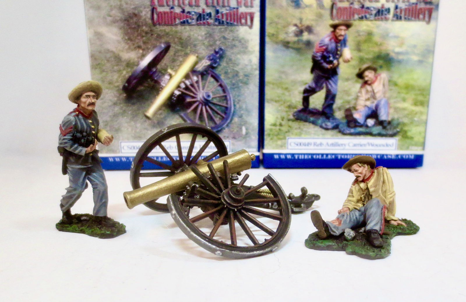 Collectors Showcase Confederate Artillery Sets (1 of 1)