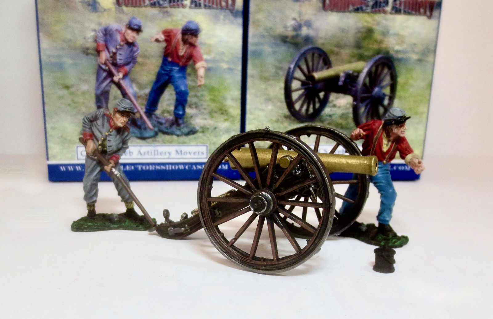 Collectors Showcase Confederate Artillery Sets (1 of 1)