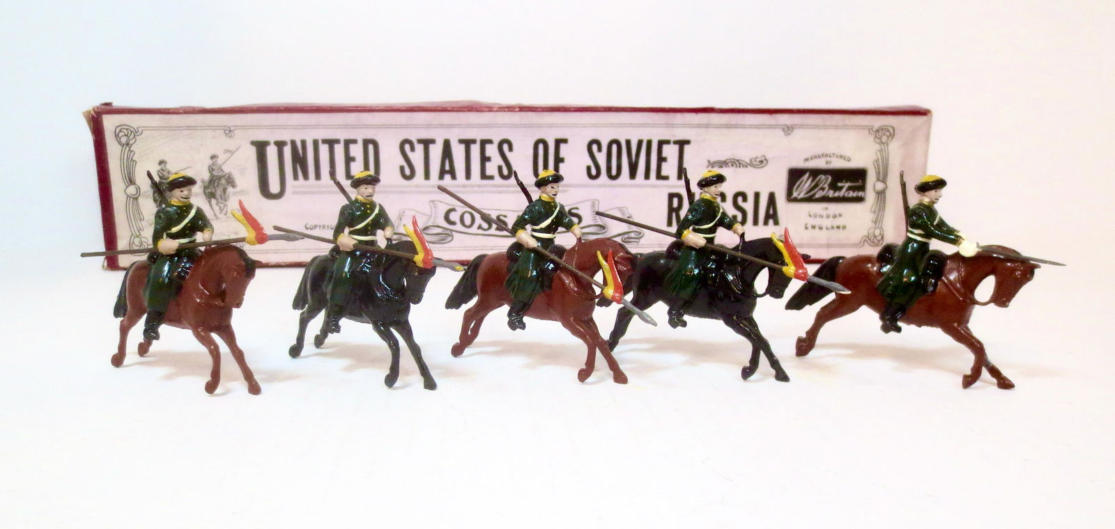 Britains #136 Russian Cossacks Cavalry (1 of 1)