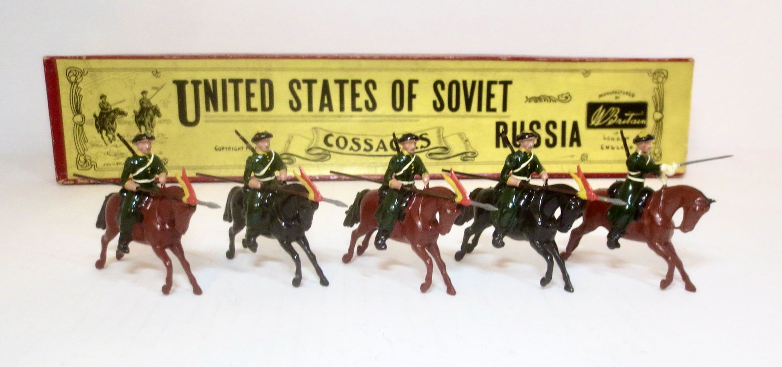 Britains #136 Russian Cossacks Cavalry (1 of 1)