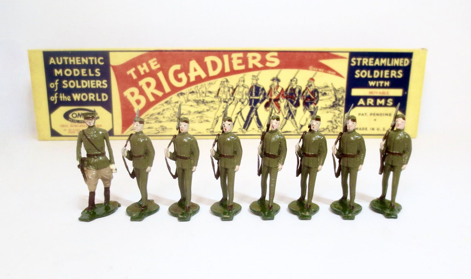 Comet #1261 U.S. Infantry in Overseas Cap (1 of 1)