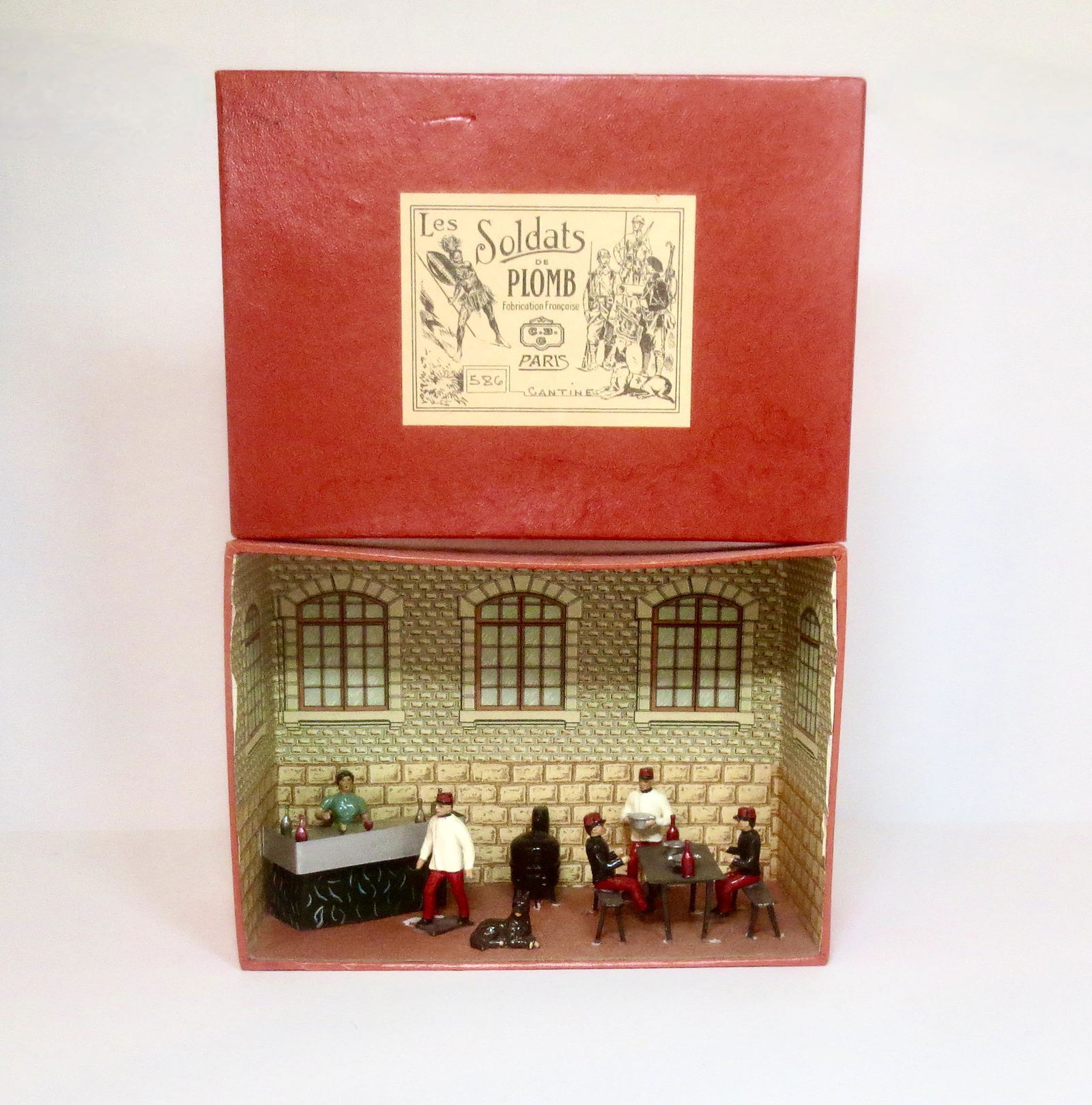 Mignot #586 Canteen Diorama (1 of 1)