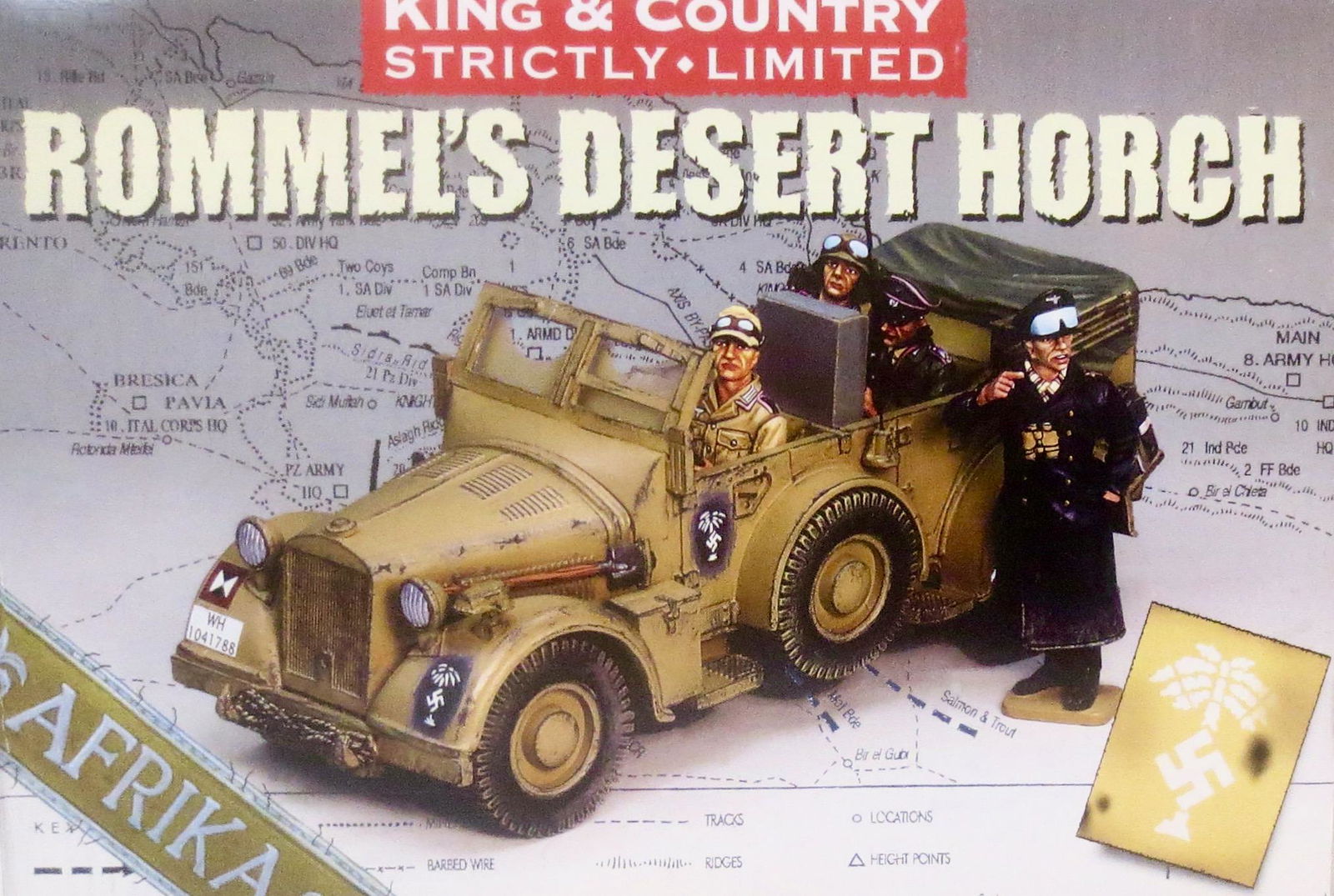King & Country #AK046 Rommel's Desert Horch (1 of 1)