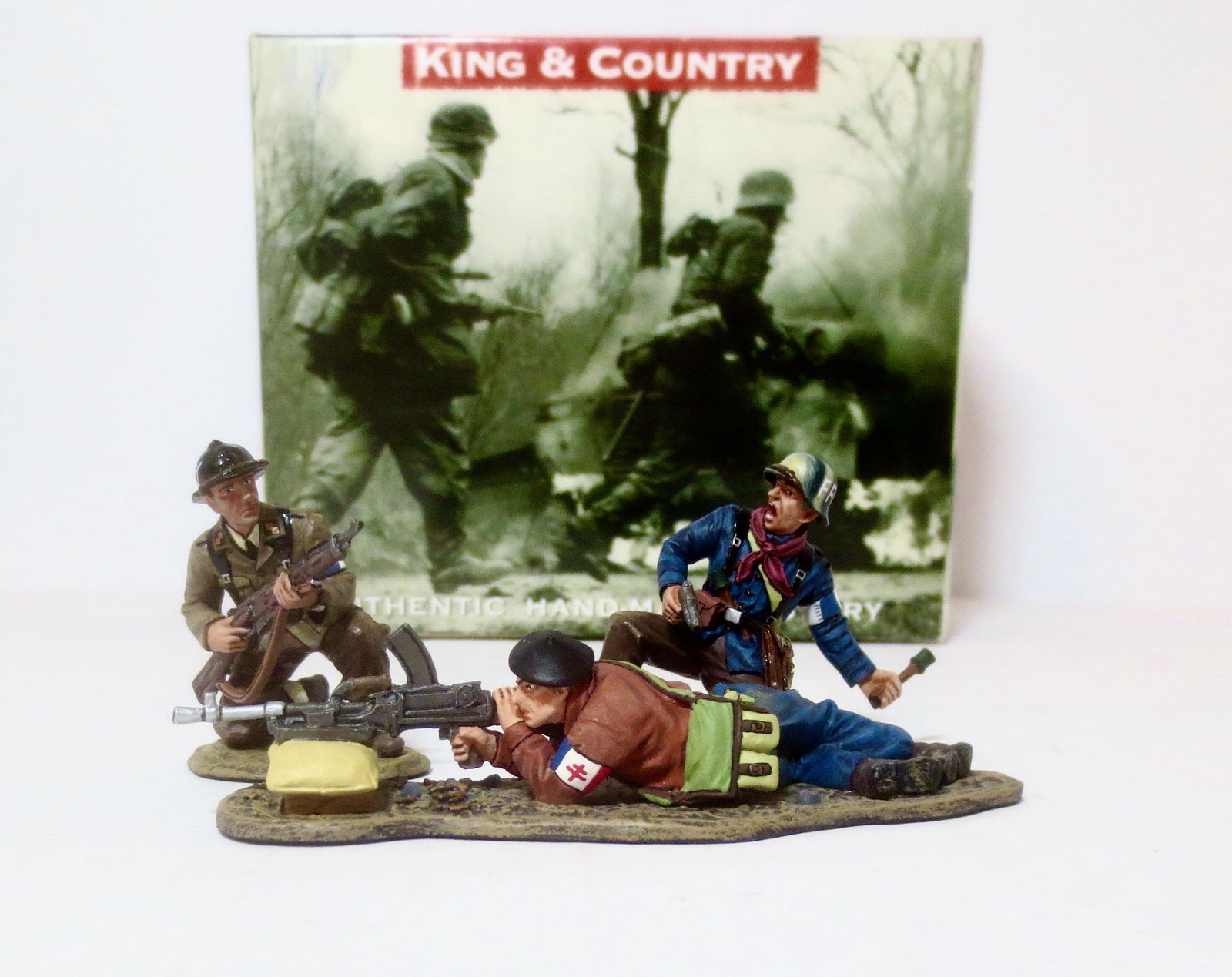 King & Country #DD089 "FFI Resistance Command" (1 of 1)