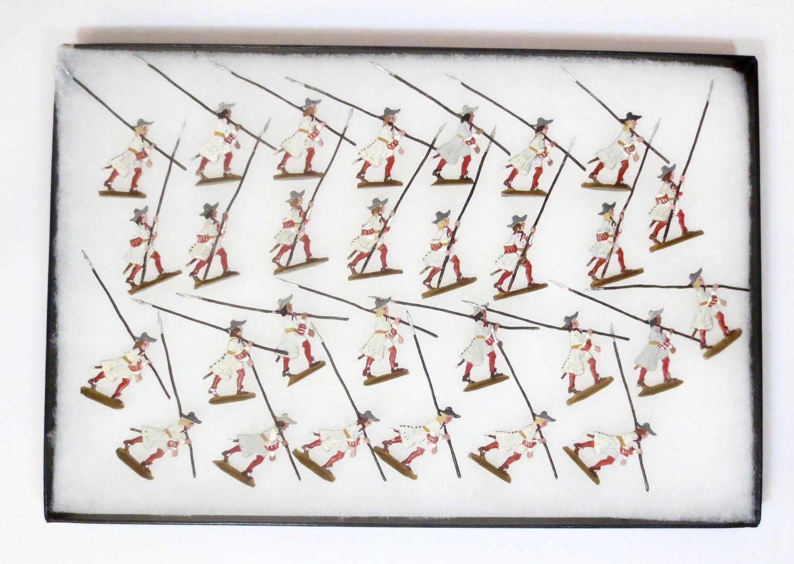 Vintage German Flats Marching Pikemen (1 of 1)