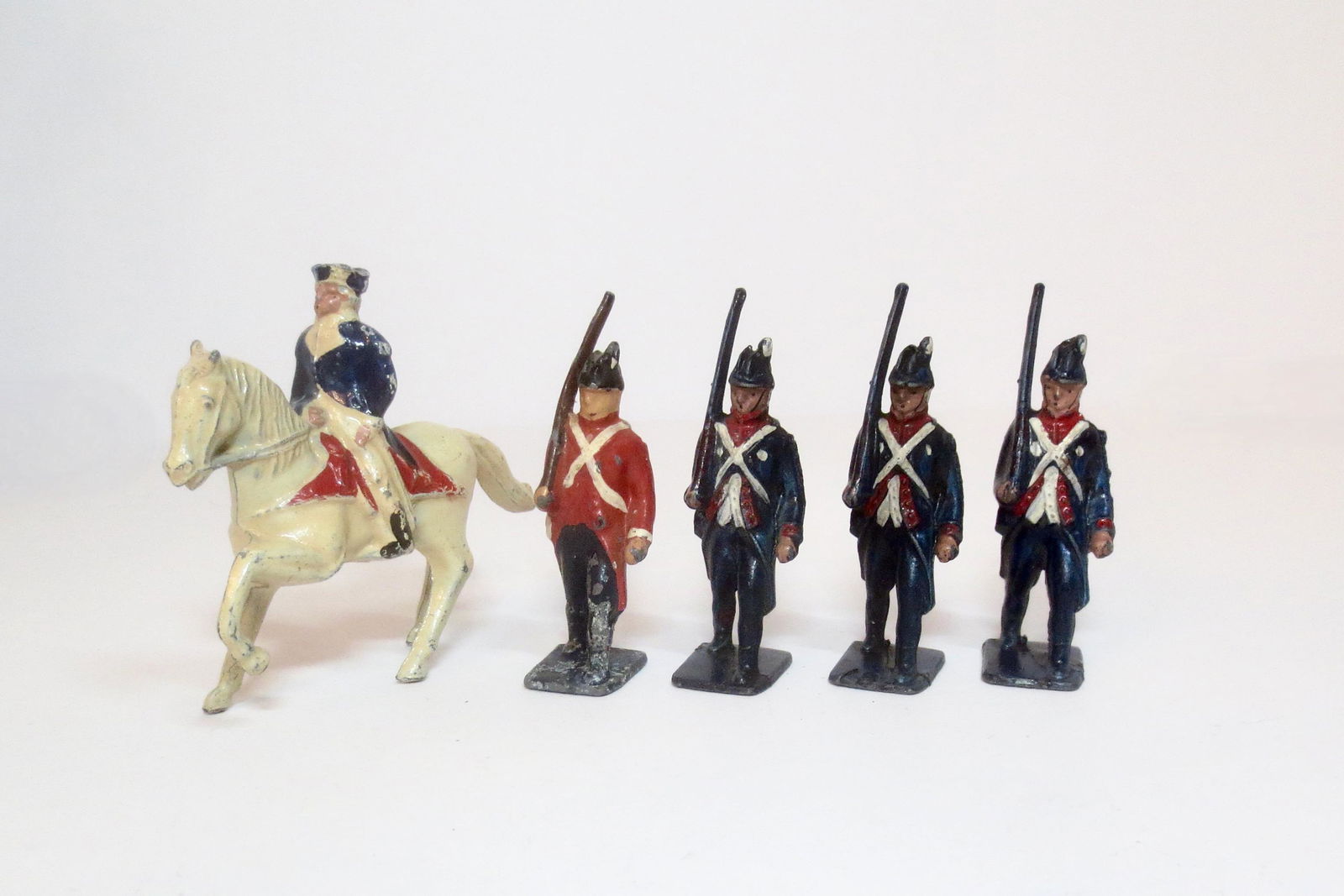 Lincoln Log RARE Mounted George Washington (1 of 1)