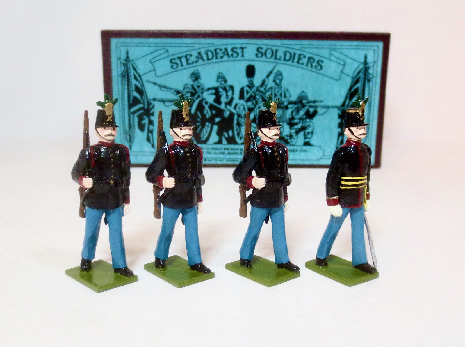 Steadfast #SF6 Austro-Hungarian Infantry: 4 pieces. Mint condition. Box very good.