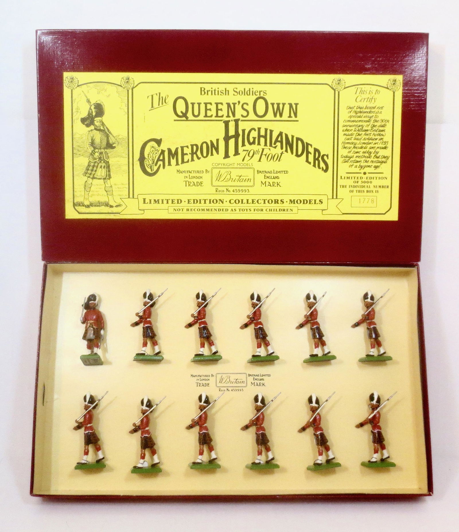 Britains #5183 The Cameron Highlanders (1 of 1)