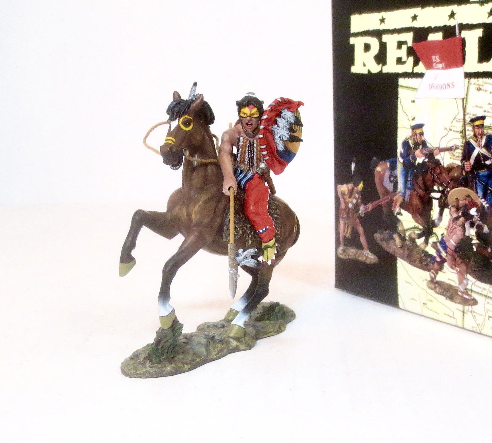 King & Country #TRW015 Mounted Warrior (1 of 1)