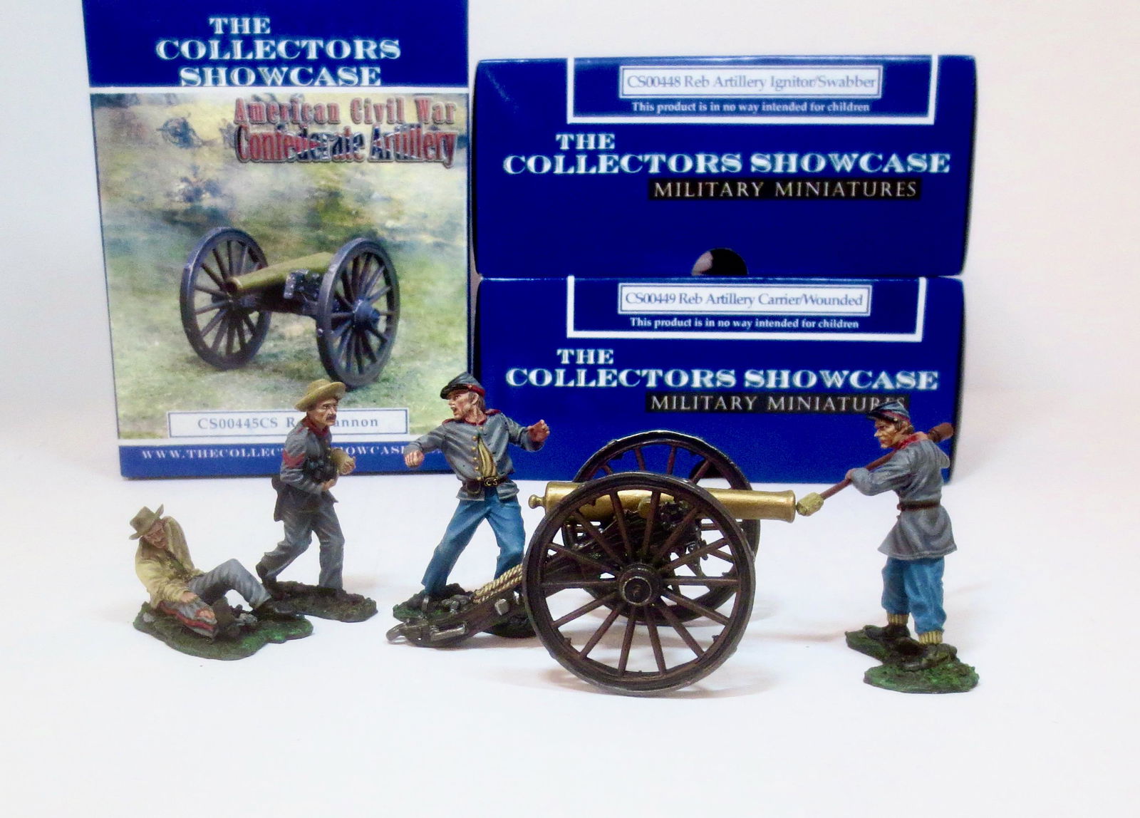 Collectors Showcase "Reb Artillery" Sets (1 of 1)