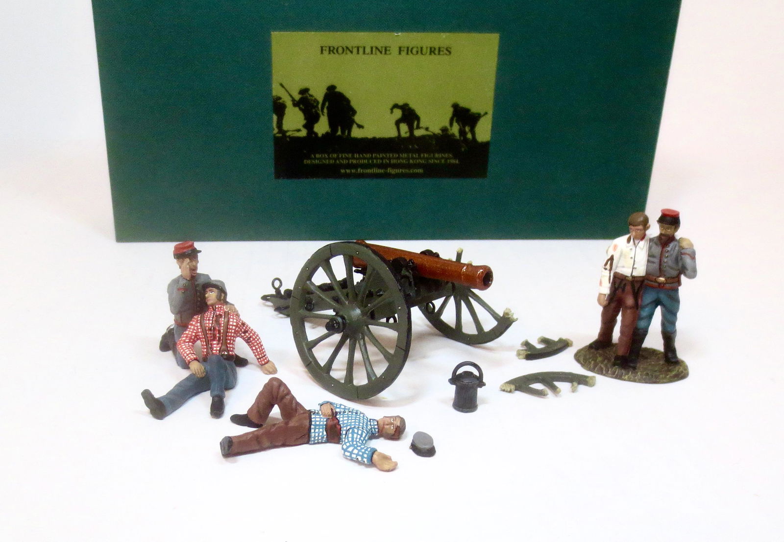 Frontline #ACG12 Confederate Artillery Crew (1 of 1)