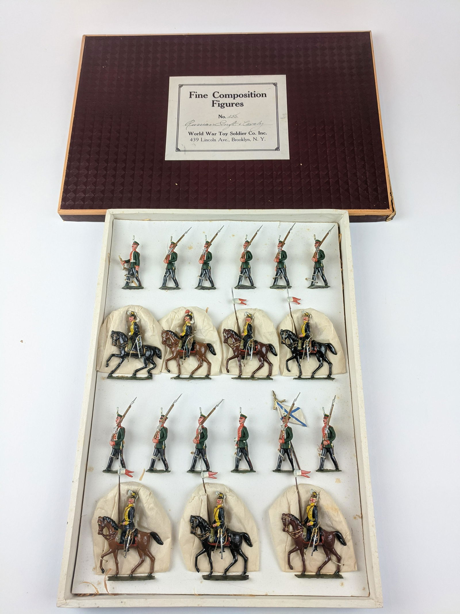 Heyde Size 2 #256 Russian Infantry & Cavalry (1 of 1)