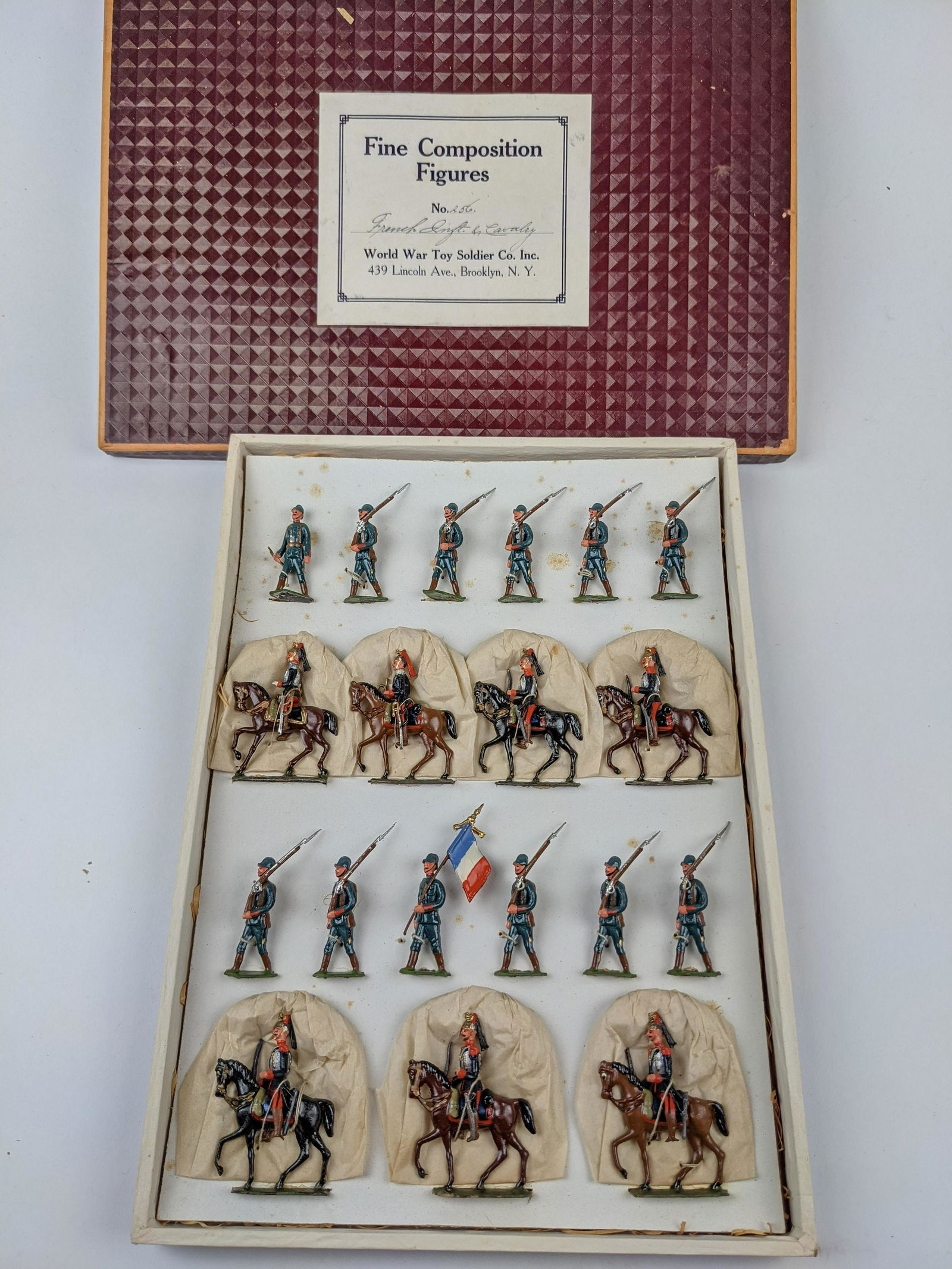 Heyde Size 2 #256 French Infantry & Cavalry (1 of 1)