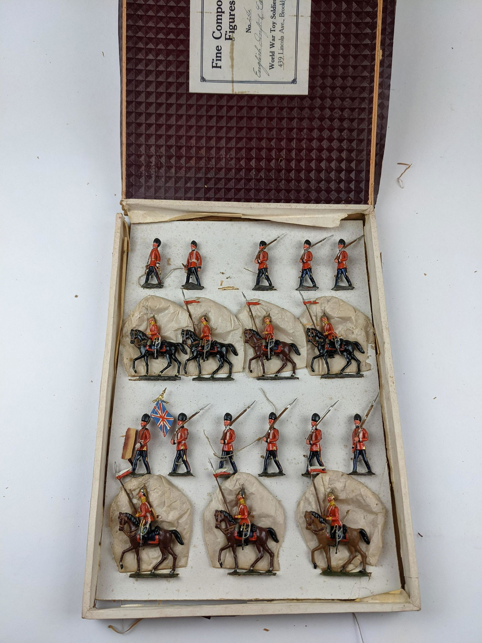 Heyde Size 2 #256 English Infantry & Cavalry (1 of 1)
