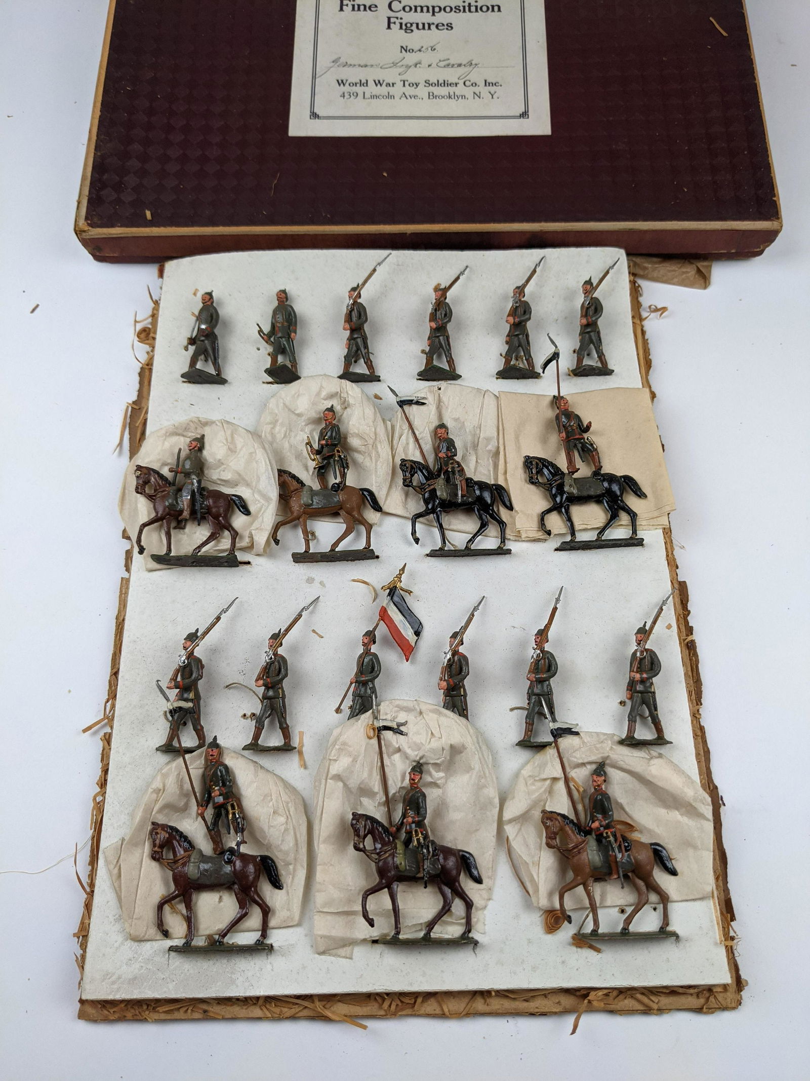 Heyde Size 2 #256 German Infantry & Cavalry (1 of 1)