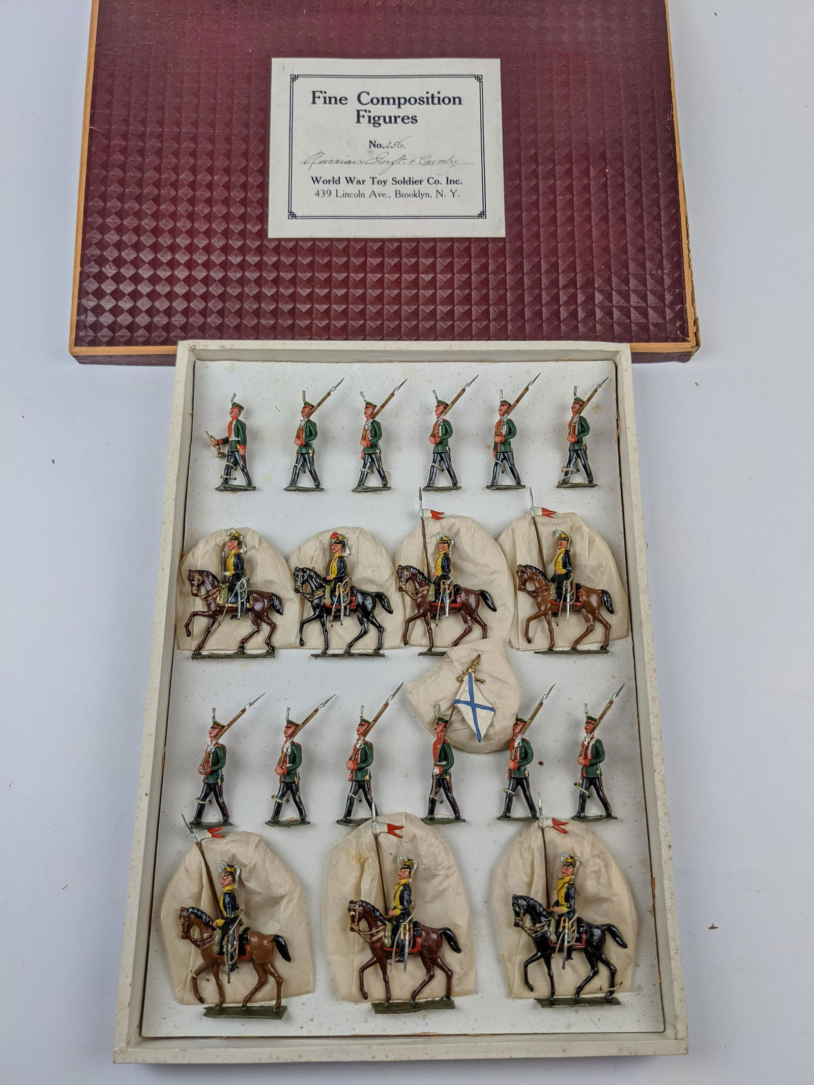 Heyde Size 2 #256 Russian Infantry& Cavalry (1 of 1)