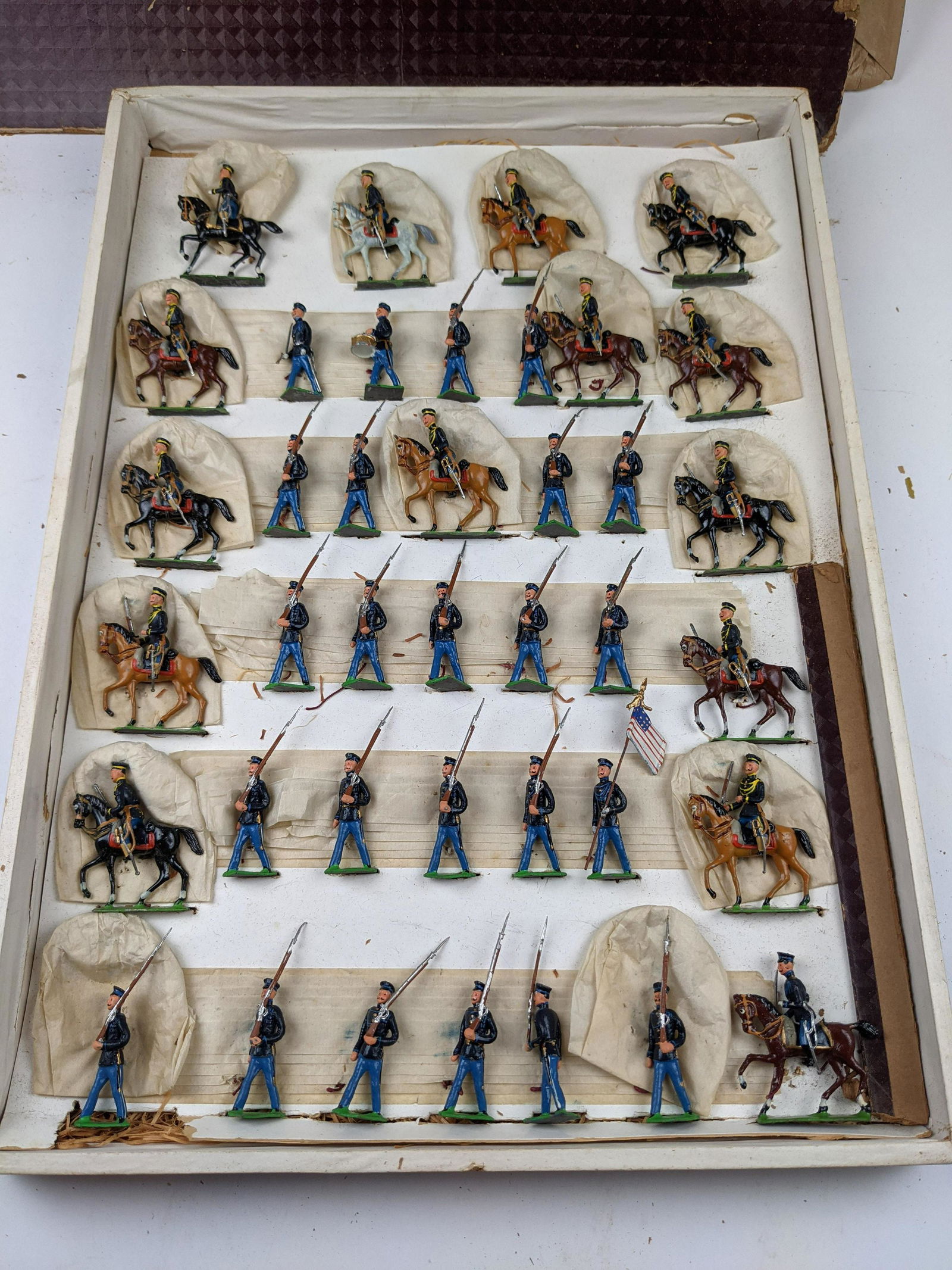 Heyde Size 2 U.S. Infantry & Cavalry In Blue (1 of 1)