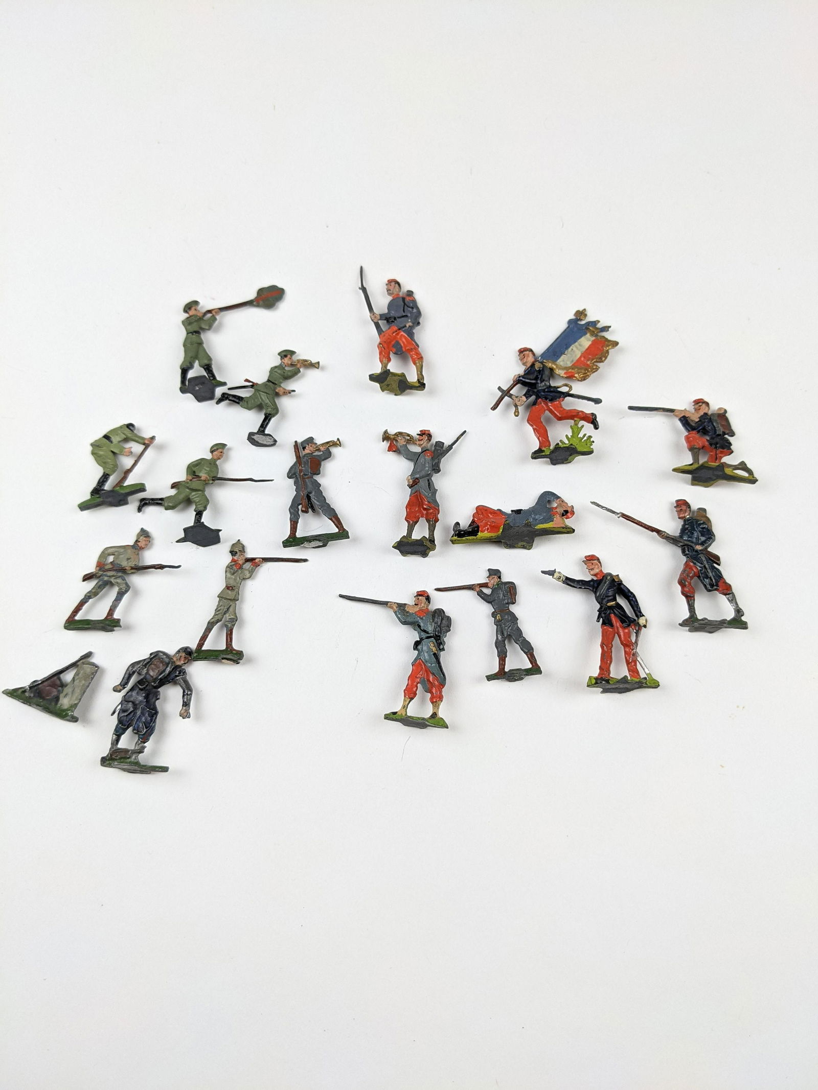 German Semi Flats French & German Battle Scene (1 of 1)