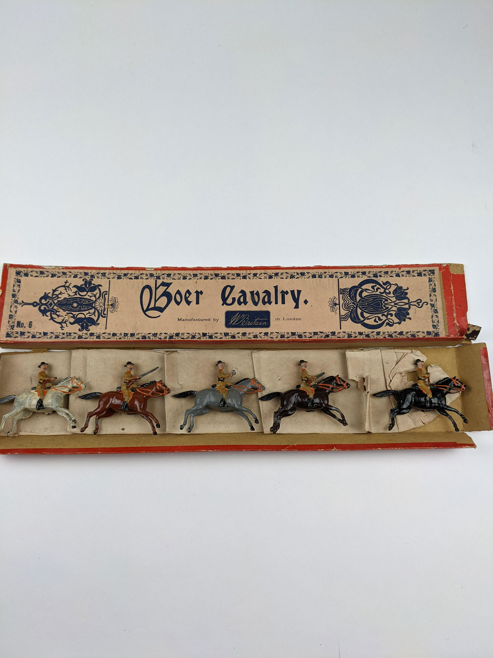 Britains Set #6 Boer Cavalry Early Set (1 of 1)