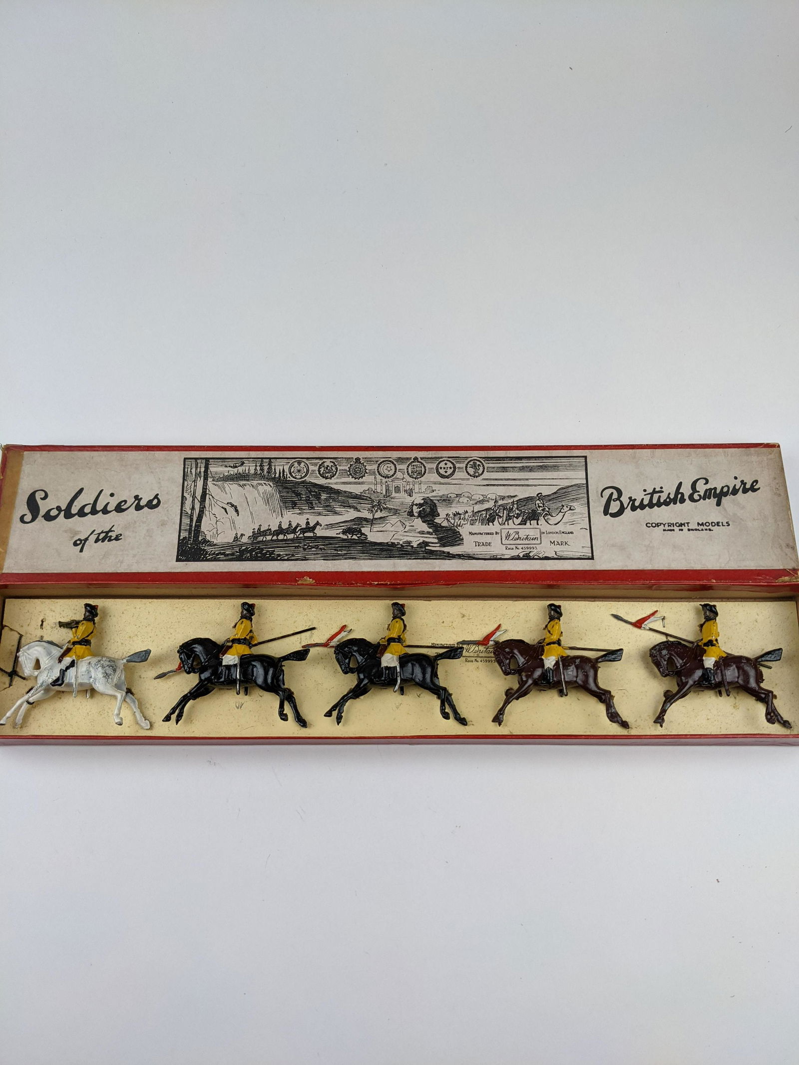 Britains Set #47 1st Bengal Cavalry (1 of 1)