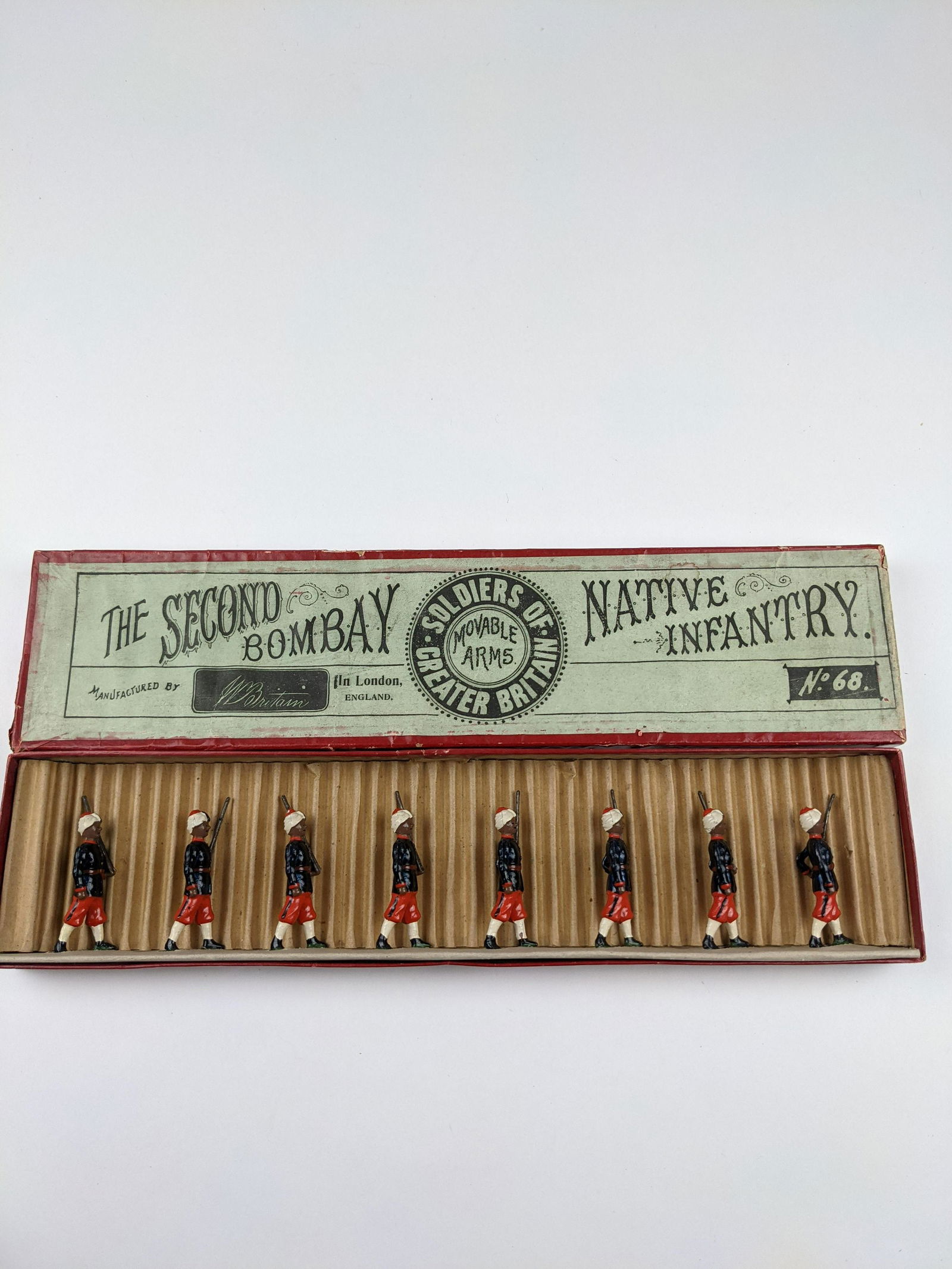 Britains Set #68 Second Bombay Native Infantry (1 of 1)