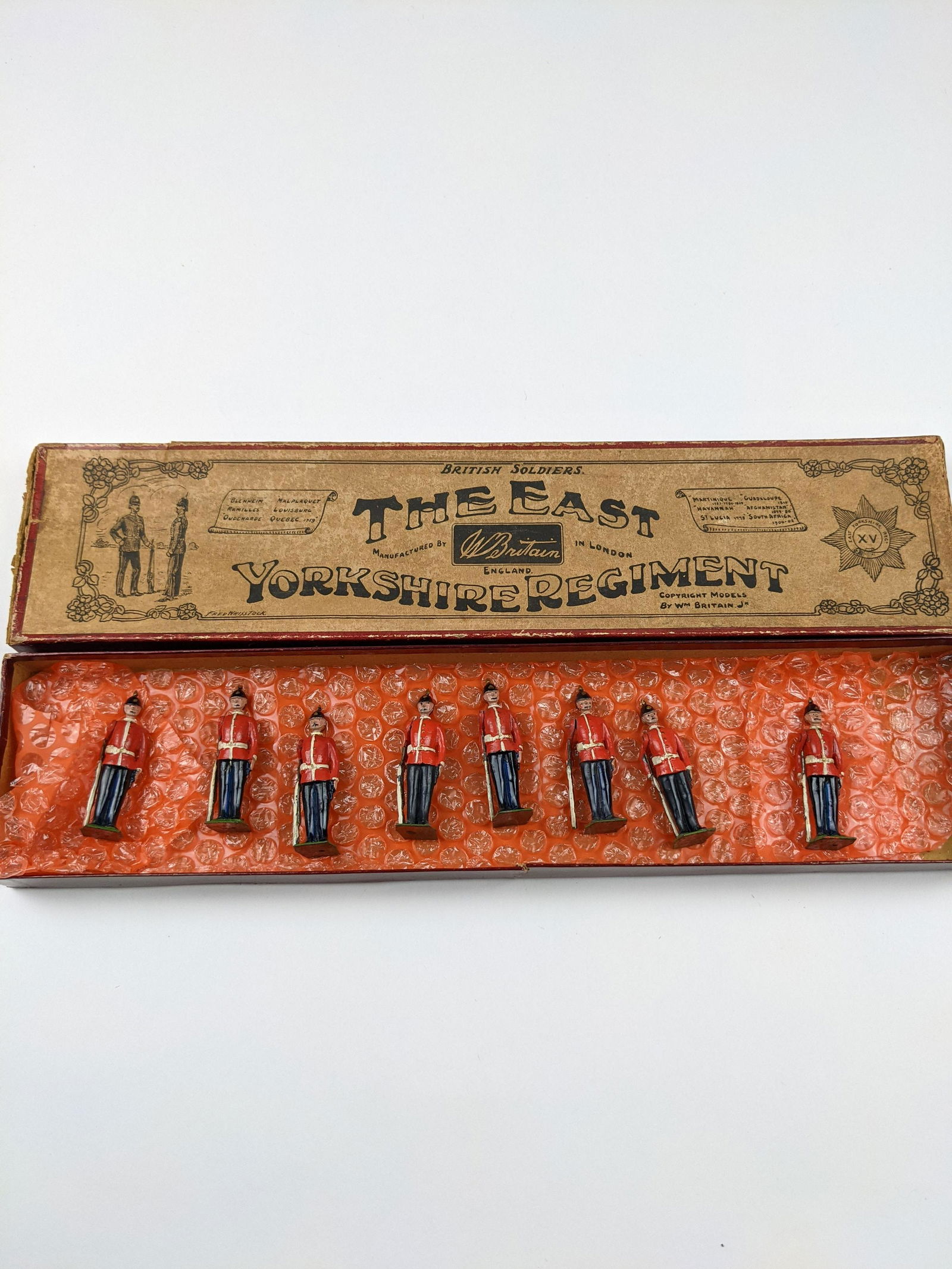 Britains Set #113 East Yorkshire Regiment Pre War (1 of 1)