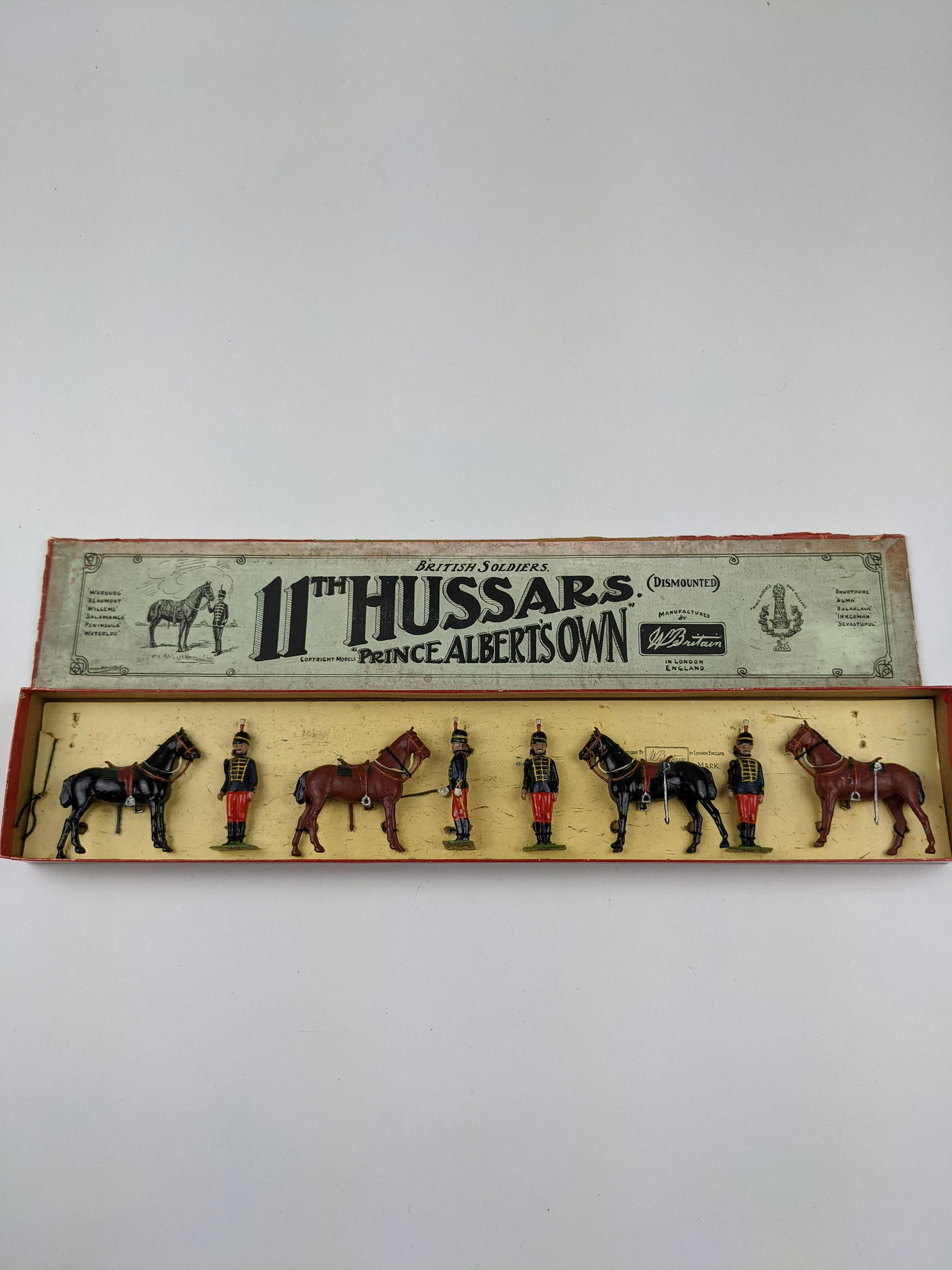 Britains Set #182 11th Hussars (1 of 1)