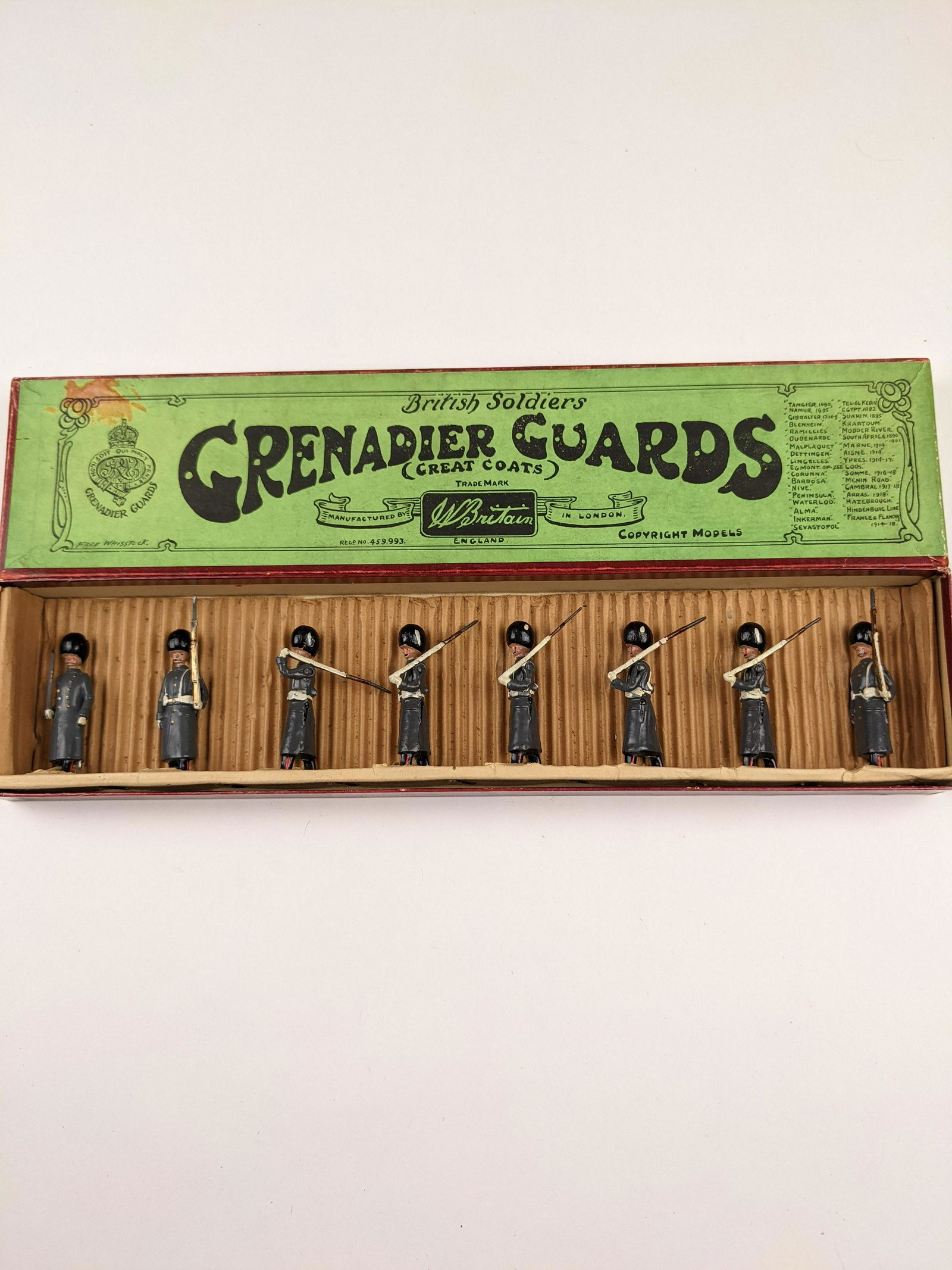 Britains Set #312 Grenadier Guards Pre War (1 of 1)